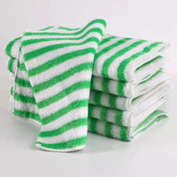 HKM-349459 Absorbent Bamboo Fiber Dish Towels in Mixed Colors and Solid Shades