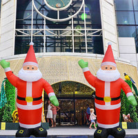 HKM-349651 Inflatable Holiday Santa Decoration in Red with Height Options from 1.2m to 6m