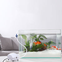 HKM-349715 Silent Aquarium Air Pump - 220-240V/110-120V, 2.5W, 1.8L/min Output