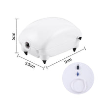 HKM-349715 Silent Aquarium Air Pump - 220-240V/110-120V, 2.5W, 1.8L/min Output