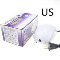 HKM-349715 Silent Aquarium Air Pump - 220-240V/110-120V, 2.5W, 1.8L/min Output