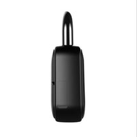 HKM-349715 Smart Fingerprint Padlock with Waterproof and Dustproof Design, Records 10 Fingerprints, USB Rechargeable