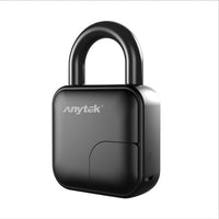HKM-349715 Smart Fingerprint Padlock with Waterproof and Dustproof Design, Records 10 Fingerprints, USB Rechargeable