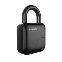 HKM-349715 Smart Fingerprint Padlock with Waterproof and Dustproof Design, Records 10 Fingerprints, USB Rechargeable