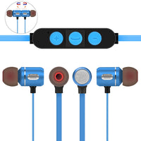 HKM-349779 Magnetic Sports Bluetooth Headset with Noise Reduction and In-Ear Design