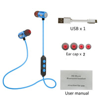 HKM-349779 Magnetic Sports Bluetooth Headset with Noise Reduction and In-Ear Design