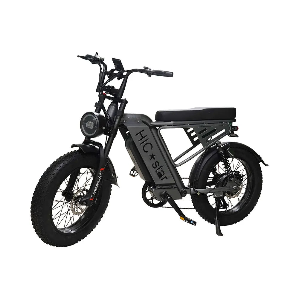 KTX-349971 750W Off-Road Electric Mountain Bike with 20-Inch Fat Tires for Adults - High Speed & Eco-Friendly
