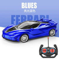 HKM-350035 Rechargeable Wireless Remote Control Drift Car with LED Lights - Electric Racing Toy for Kids and Teens