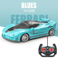 HKM-350035 Rechargeable Wireless Remote Control Drift Car with LED Lights - Electric Racing Toy for Kids and Teens