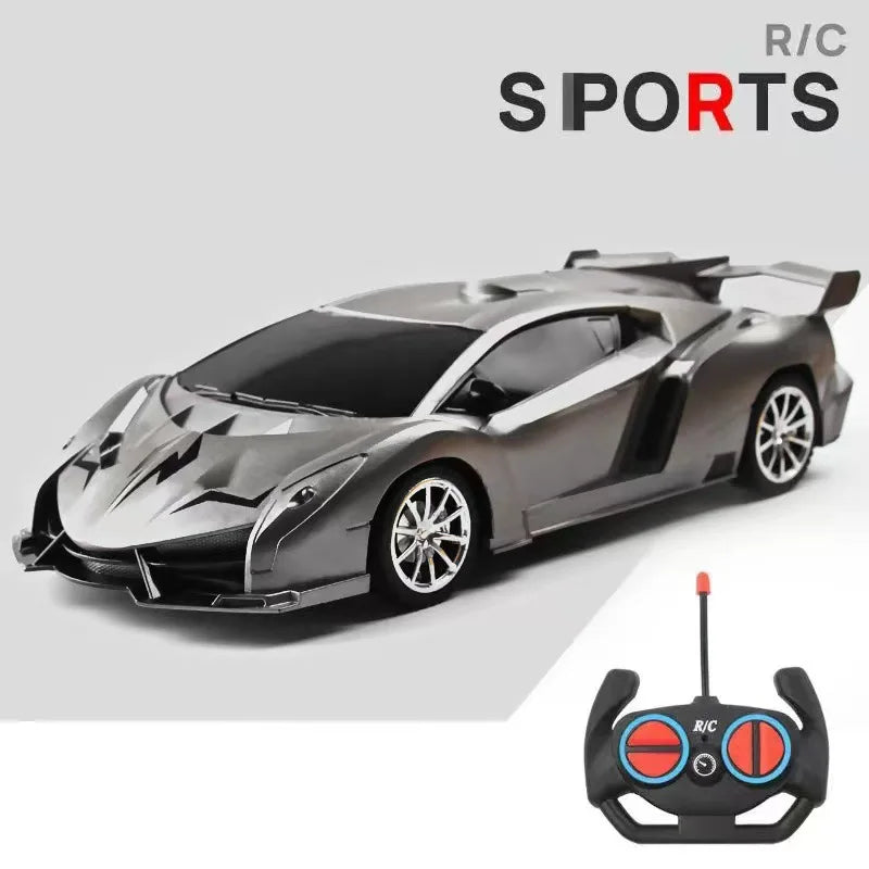 HKM-350035 Rechargeable Wireless Remote Control Drift Car with LED Lights - Electric Racing Toy for Kids and Teens