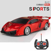 HKM-350035 Rechargeable Wireless Remote Control Drift Car with LED Lights - Electric Racing Toy for Kids and Teens