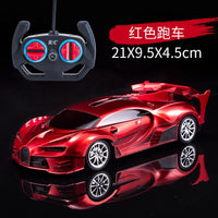 HKM-350035 Rechargeable Wireless Remote Control Drift Car with LED Lights - Electric Racing Toy for Kids and Teens