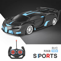 HKM-350035 Rechargeable Wireless Remote Control Drift Car with LED Lights - Electric Racing Toy for Kids and Teens