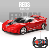 HKM-350035 Rechargeable Wireless Remote Control Drift Car with LED Lights - Electric Racing Toy for Kids and Teens