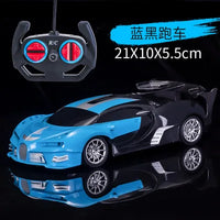 HKM-350035 Rechargeable Wireless Remote Control Drift Car with LED Lights - Electric Racing Toy for Kids and Teens