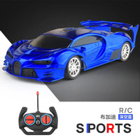 HKM-350035 Rechargeable Wireless Remote Control Drift Car with LED Lights - Electric Racing Toy for Kids and Teens