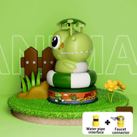 HKM-350291 Dinosaur-Themed Water Spray Rocket Launcher Toy for Kids Ages 3 and Up
