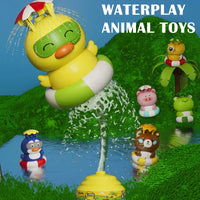 HKM-350291 Dinosaur-Themed Water Spray Rocket Launcher Toy for Kids Ages 3 and Up