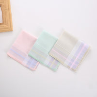 HKM-350611 Cotton Handkerchief Square Scarf Set with Various Floral Designs - 100% Cotton, 29x29 cm