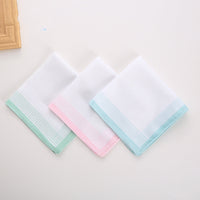 HKM-350611 Cotton Handkerchief Square Scarf Set with Various Floral Designs - 100% Cotton, 29x29 cm