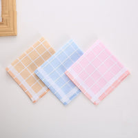 HKM-350611 Cotton Handkerchief Square Scarf Set with Various Floral Designs - 100% Cotton, 29x29 cm