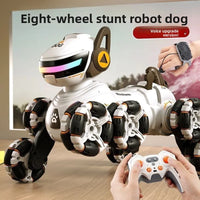 HKM-350611 Remote-Controlled Stunt Dog Toy with 360° Rotation, Light & Sound for Kids Age 5 and Up