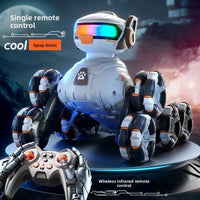 HKM-350611 Remote-Controlled Stunt Dog Toy with 360° Rotation, Light & Sound for Kids Age 5 and Up