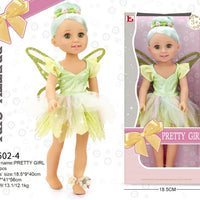 HKM-350867 15-Inch Fashion Doll with Fine Hair for Stylish Play - Educational Vinyl Princess Doll for Kids