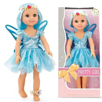 HKM-350867 15-Inch Fashion Doll with Fine Hair for Stylish Play - Educational Vinyl Princess Doll for Kids