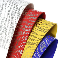 HKM-350867 1.4mm Breathable Suede Microfiber for Kung Fu Shoes - Available in Red, Blue, Yellow, and White
