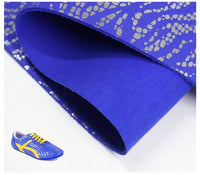 HKM-350867 1.4mm Breathable Suede Microfiber for Kung Fu Shoes - Available in Red, Blue, Yellow, and White