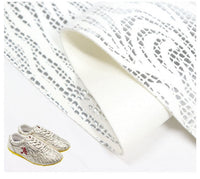 HKM-350867 1.4mm Breathable Suede Microfiber for Kung Fu Shoes - Available in Red, Blue, Yellow, and White