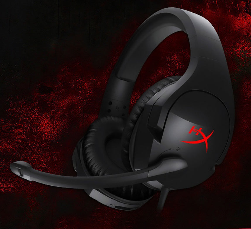 HKM-350867 Ergonomic Wired E-Sports Headset for Gaming and Mobile Use with 3.5mm Connector
