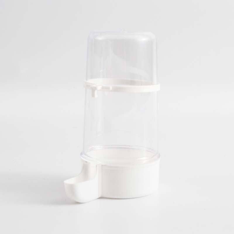 HKM-351059 Large Blue Edible Bird Water Pipe - Durable PP & PS Material for Cages with 1-1.5cm Wire Spacing