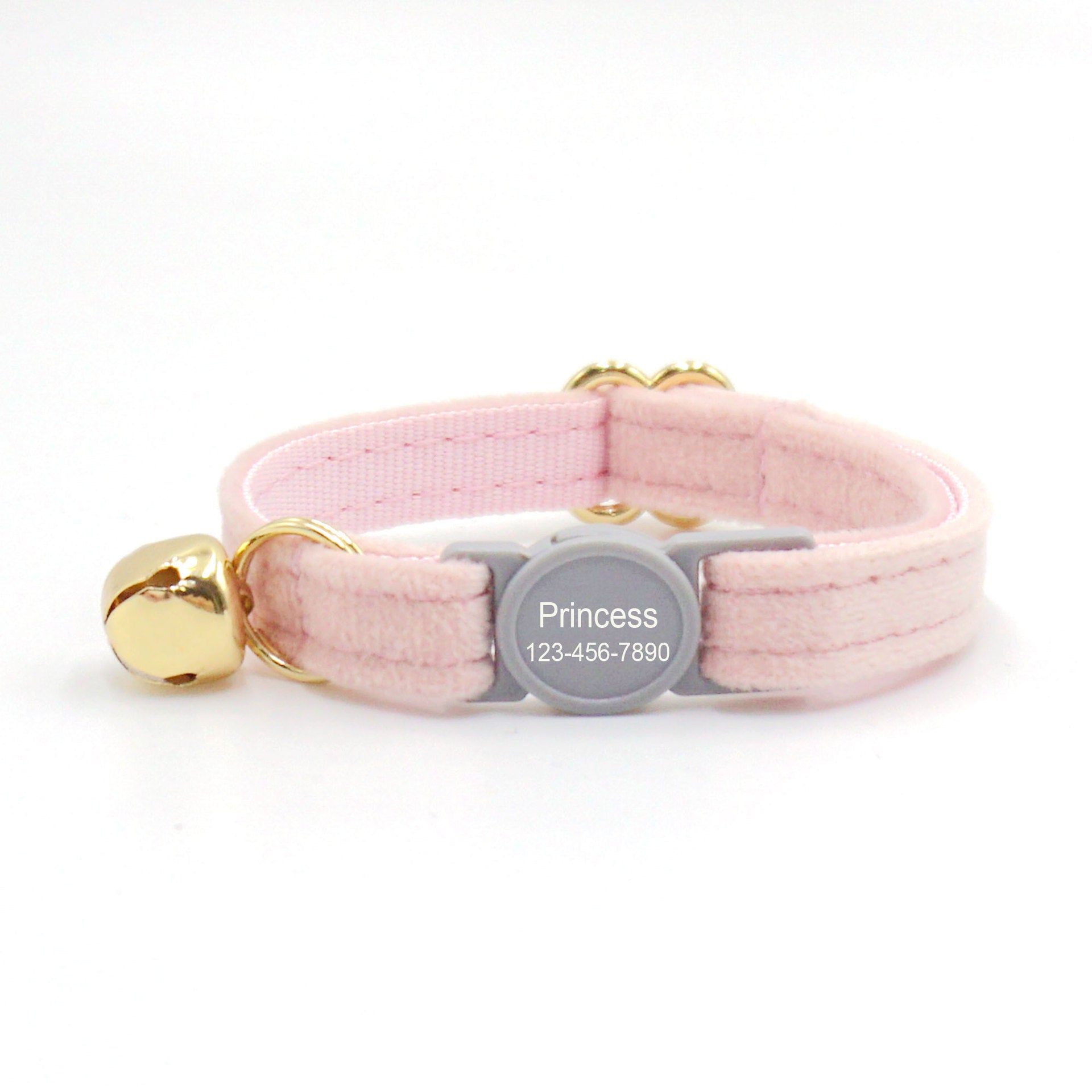 HKM-351059 Stylish Safety Bell Cat Collar with Adjustable Buckle