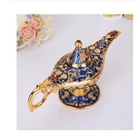 HKM-351123 Aladdin-Inspired Zinc Alloy Magic Lamp Decorative Ornament