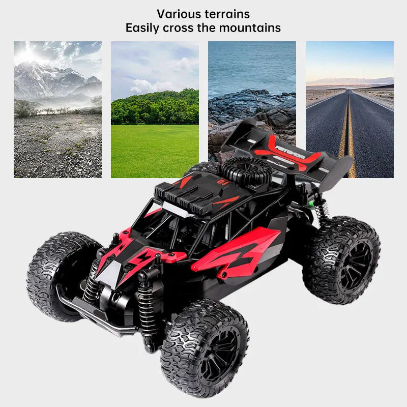 HKM-351187 High Speed 1/18 Off Road RC Car with Multi-Function Features for All Ages