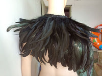 HKM-351315 Feather Vest Fur Shawl Scarf for All Seasons