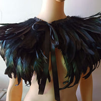 HKM-351315 Feather Vest Fur Shawl Scarf for All Seasons