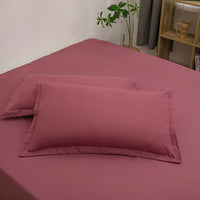 HKM-351507 Modern White Washed Cotton Pillowcase 48x74cm