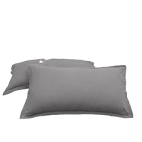 HKM-351507 Modern White Washed Cotton Pillowcase 48x74cm