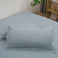 HKM-351507 Modern White Washed Cotton Pillowcase 48x74cm