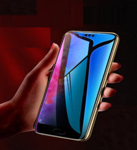 HKM-351571 Tempered Glass Screen Protector for Huawei V20, Nova4, P30 Series, and More - Full Coverage Anti-Peep Design