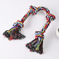 HKM-351635 Durable Cotton Dog Rope Toy for Interactive Play, Tug of War, and Chewing for All Dog Sizes