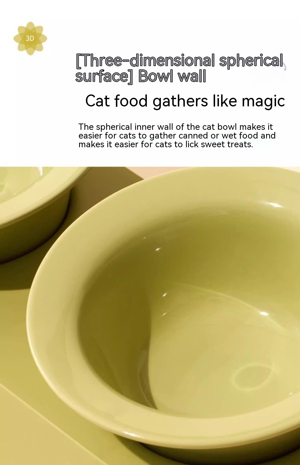 HKM-351699 Ceramic Double Bowl Set for Cats and Dogs in Stylish Colors