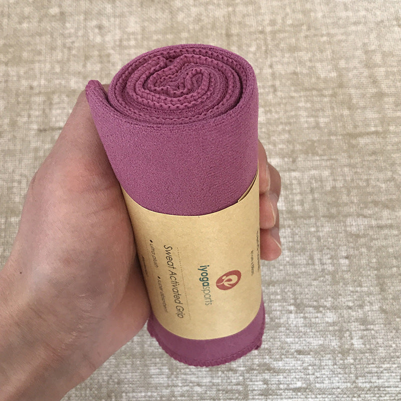 HKM-351763 Frog Sweat-Absorbent Yoga Towel - Small Square, 41x68CM, Multiple Color Options