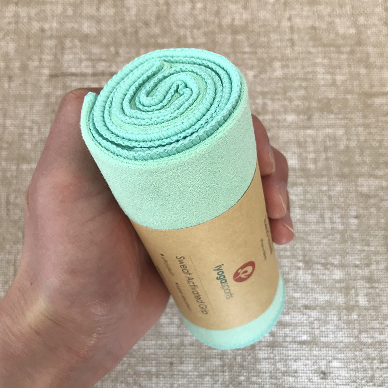 HKM-351763 Frog Sweat-Absorbent Yoga Towel - Small Square, 41x68CM, Multiple Color Options