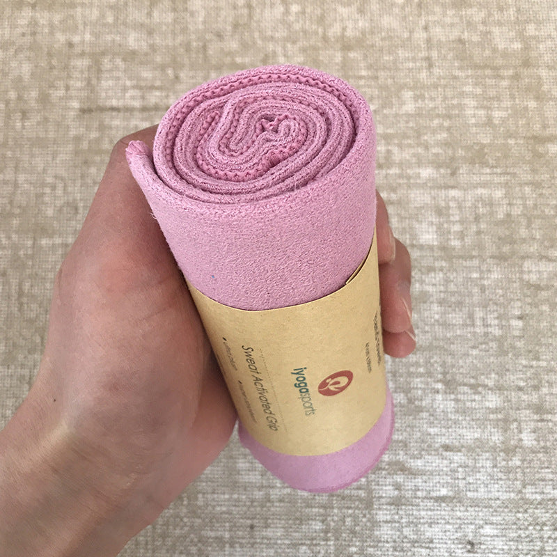 HKM-351763 Frog Sweat-Absorbent Yoga Towel - Small Square, 41x68CM, Multiple Color Options