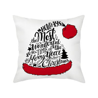 HKM-351891 Cozy Plush Christmas Pillow Cushion Cover 45cm x 45cm