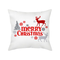 HKM-351891 Cozy Plush Christmas Pillow Cushion Cover 45cm x 45cm